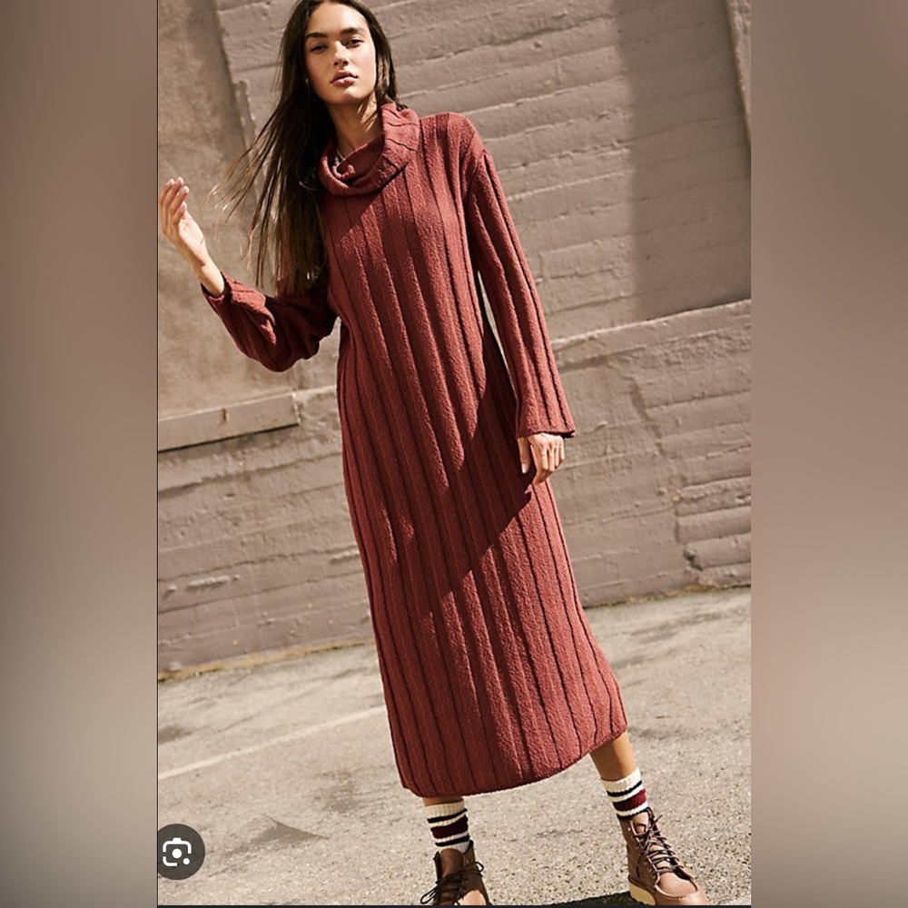 Free People - Wanda Sweater Dress size L
